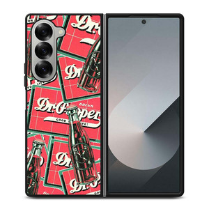 DR PEPPER SODA DRINK Samsung Galaxy Z Fold 6 Case Cover DR PEPPER SODA DRINK Samsung Galaxy Z Fold 6 Case Cover