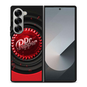 DR PEPPER SODA RED BLACK Samsung Galaxy Z Fold 6 Case Cover DR PEPPER SODA RED BLACK Samsung Galaxy Z Fold 6 Case Cover