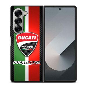 DUCATI CORSE CARBON LOGO Samsung Galaxy Z Fold 6 Case Cover DUCATI CORSE CARBON LOGO Samsung Galaxy Z Fold 6 Case Cover