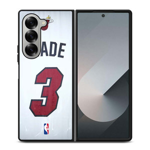 DWYANE WADE MIAMI HEAT 3 Samsung Galaxy Z Fold 6 Case Cover