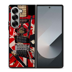 EDDIE VAN HALEN GUITAR EMBLEM Samsung Galaxy Z Fold 6 Case Cover