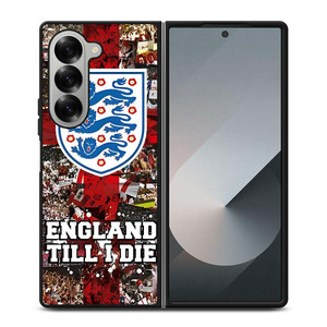 ENGLAND TILL I DIED THREE LIONS Samsung Galaxy Z Fold 6 Case Cover