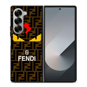 FENDI ROMA EYES LOGO 2 Samsung Galaxy Z Fold 6 Case Cover FENDI ROMA EYES LOGO 2 Samsung Galaxy Z Fold 6 Case Cover