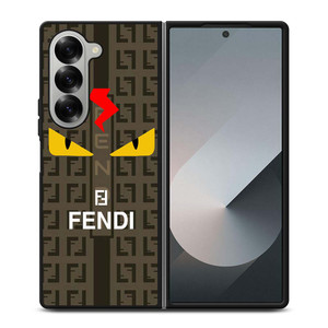 FENDI ROMA EYES LOGO Samsung Galaxy Z Fold 6 Case Cover