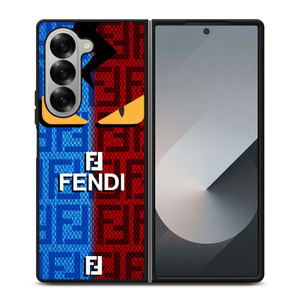 FENDI ROMA EYES TWO COLOR Samsung Galaxy Z Fold 6 Case Cover