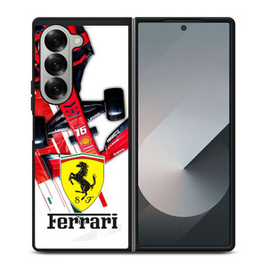 FERRARI CAR F1 LOGO Samsung Galaxy Z Fold 6 Case Cover FERRARI CAR F1 LOGO Samsung Galaxy Z Fold 6 Case Cover