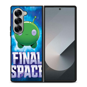 FINAL SPACE MOONCAKE CARTOON Samsung Galaxy Z Fold 6 Case Cover