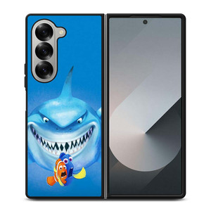 FINDING NEMO DORY SHARK CARTOON Samsung Galaxy Z Fold 6 Case Cover
