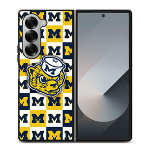FOOTBALL MASCOT MICHIGAN WOLVERINES Samsung Galaxy Z Fold 6 Case Cover FOOTBALL MASCOT MICHIGAN WOLVERINES Samsung Galaxy Z Fold 6 Case Cover