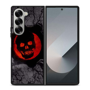 GEARS OF WAR SKULL GLOW Samsung Galaxy Z Fold 6 Case Cover GEARS OF WAR SKULL GLOW Samsung Galaxy Z Fold 6 Case Cover