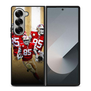GEORGE KITTLE SAN FRANCISCO 49ERS MLB 2 Samsung Galaxy Z Fold 6 Case Cover