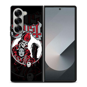 GHOST ROCK BAND COVER ART Samsung Galaxy Z Fold 6 Case Cover
