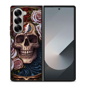 GRATEFUL DEAD SKULL AND ROSE LOGO Samsung Galaxy Z Fold 6 Case Cover
