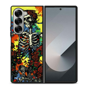GRATEFUL DEAD SKULL AND ROSE NEW Samsung Galaxy Z Fold 6 Case Cover GRATEFUL DEAD SKULL AND ROSE NEW Samsung Galaxy Z Fold 6 Case Cover