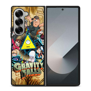 GRAVITY FALLS AND FRIENDS Samsung Galaxy Z Fold 6 Case Cover