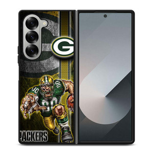 GREEN BAY PACKERS NFL MASCOT Samsung Galaxy Z Fold 6 Case Cover