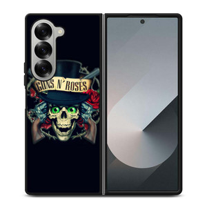 GUNS N ROSES SKULL LOGO Samsung Galaxy Z Fold 6 Case Cover