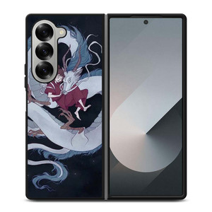 HAKU DRAGON STUDIO GHIBLI ANIME Samsung Galaxy Z Fold 6 Case Cover