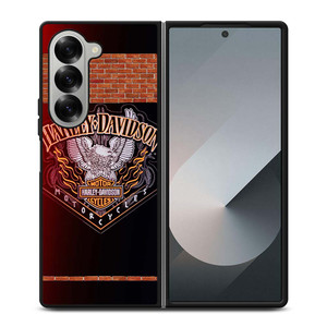 HARLEY DAVIDSON EAGLE BADGE Samsung Galaxy Z Fold 6 Case Cover HARLEY DAVIDSON EAGLE BADGE Samsung Galaxy Z Fold 6 Case Cover