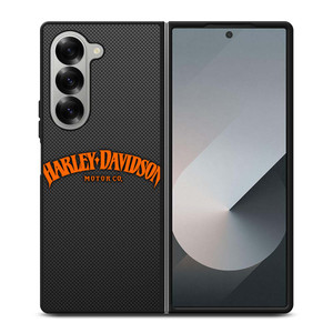 HARLEY DAVIDSON MOTOR CO CARBON Samsung Galaxy Z Fold 6 Case Cover