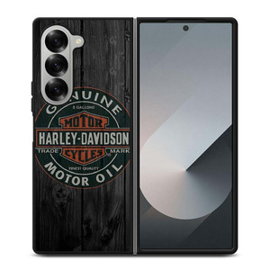HARLEY DAVIDSON OIL BADGE Samsung Galaxy Z Fold 6 Case Cover HARLEY DAVIDSON OIL BADGE Samsung Galaxy Z Fold 6 Case Cover