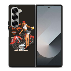 HARLEY DAVIDSON SEXY GIRL Samsung Galaxy Z Fold 6 Case Cover HARLEY DAVIDSON SEXY GIRL Samsung Galaxy Z Fold 6 Case Cover