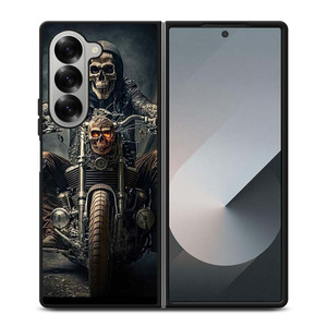 HARLEY DAVIDSON SKULL ACT Samsung Galaxy Z Fold 6 Case Cover