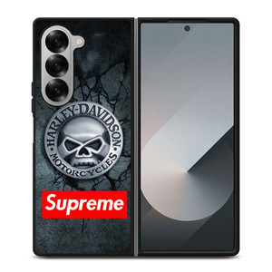 HARLEY DAVIDSON SUPREME Samsung Galaxy Z Fold 6 Case Cover HARLEY DAVIDSON SUPREME Samsung Galaxy Z Fold 6 Case Cover