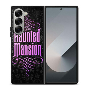 HAUNTED MANSION DISNEY LOGO Samsung Galaxy Z Fold 6 Case Cover
