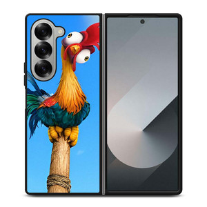 HEIHEI MOANA THE ROOSTER 2 Samsung Galaxy Z Fold 6 Case Cover