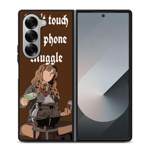 HERMIONE HARRY POTTER DONT TOUCH MY PHONE Samsung Galaxy Z Fold 6 Case Cover HERMIONE HARRY POTTER DONT TOUCH MY PHONE Samsung Galaxy Z Fold 6 Case Cover