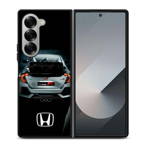 HONDA CIVIC TYPE R SPOILER Samsung Galaxy Z Fold 6 Case Cover HONDA CIVIC TYPE R SPOILER Samsung Galaxy Z Fold 6 Case Cover