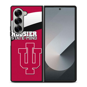 HOOSIER STATE OF MIND INDIANA NFL Samsung Galaxy Z Fold 6 Case Cover HOOSIER STATE OF MIND INDIANA NFL Samsung Galaxy Z Fold 6 Case Cover