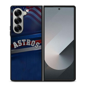 HOUSTON ASTROS AMERICAN FLAG Samsung Galaxy Z Fold 6 Case Cover