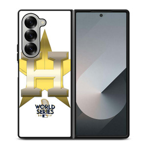 HOUSTON ASTROS WORLD SERIES Samsung Galaxy Z Fold 6 Case Cover HOUSTON ASTROS WORLD SERIES Samsung Galaxy Z Fold 6 Case Cover
