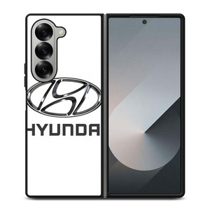 HYUNDAI MOTORS WHITE Samsung Galaxy Z Fold 6 Case Cover