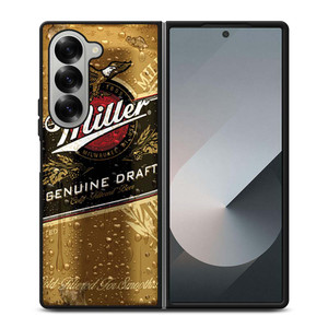 ICED MILLER GENUINE DRAFT BEER CAN Samsung Galaxy Z Fold 6 Case Cover ICED MILLER GENUINE DRAFT BEER CAN Samsung Galaxy Z Fold 6 Case Cover