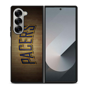 INDIANA PACERS BASKETBALL COURT LOGO Samsung Galaxy Z Fold 6 Case Cover