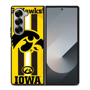 IOWA HAWKEYES FLAG Samsung Galaxy Z Fold 6 Case Cover IOWA HAWKEYES FLAG Samsung Galaxy Z Fold 6 Case Cover