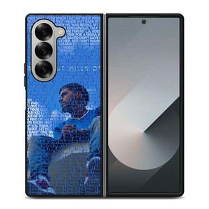 J COLE BORN SINNER QUOTE Samsung Galaxy Z Fold 6 Case Cover