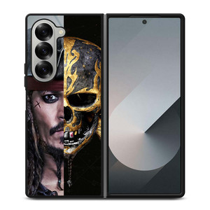 JACK SPARROW PIRATES OF THE CARIBBEAN SKULL Samsung Galaxy Z Fold 6 Case Cover JACK SPARROW PIRATES OF THE CARIBBEAN SKULL Samsung Galaxy Z Fold 6 Case Cover