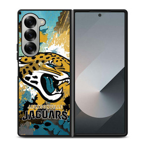 JACKSONVILLE JAGUARS ART LOGO Samsung Galaxy Z Fold 6 Case Cover JACKSONVILLE JAGUARS ART LOGO Samsung Galaxy Z Fold 6 Case Cover