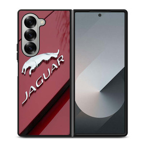 JAGUAR CHROME EMBLEM Samsung Galaxy Z Fold 6 Case Cover