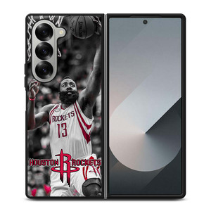 JAMES HARDEN DUNK HOUSTON ROCKETS Samsung Galaxy Z Fold 6 Case Cover JAMES HARDEN DUNK HOUSTON ROCKETS Samsung Galaxy Z Fold 6 Case Cover