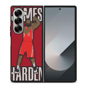 JAMES HARDEN HOUSTON ROCKETS CARTOON Samsung Galaxy Z Fold 6 Case Cover JAMES HARDEN HOUSTON ROCKETS CARTOON Samsung Galaxy Z Fold 6 Case Cover