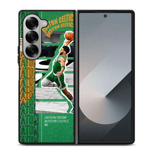 JAYSON TATUM DUNK BOSTON CELTICS Samsung Galaxy Z Fold 6 Case Cover JAYSON TATUM DUNK BOSTON CELTICS Samsung Galaxy Z Fold 6 Case Cover