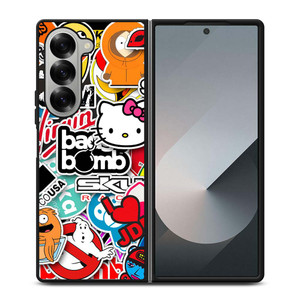JDM STICKER BOMB  Samsung Galaxy Z Fold 6 Case Cover