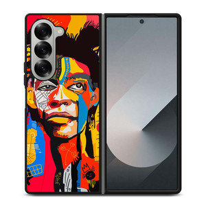 JEAN MICHEL BASQUIAT PORTRAIT Samsung Galaxy Z Fold 6 Case Cover JEAN MICHEL BASQUIAT PORTRAIT Samsung Galaxy Z Fold 6 Case Cover