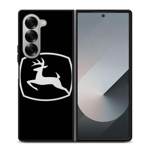 JOHN DEERE BLACK LOGO Samsung Galaxy Z Fold 6 Case Cover