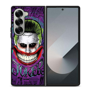 JOKER SUICIDE SQUAD ART Samsung Galaxy Z Fold 6 Case Cover JOKER SUICIDE SQUAD ART Samsung Galaxy Z Fold 6 Case Cover